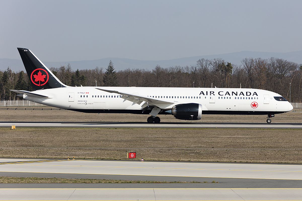 Air Canada, C-FVLZ, Boeing, B787-9, 31.03.2019, FRA, Frankfurt, Germany 



