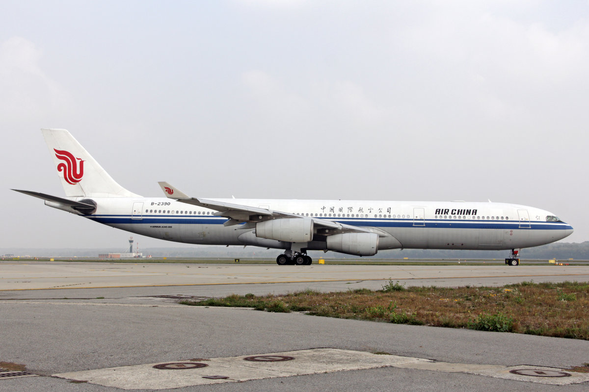 Air China, B-2390, Airbus A340-313X, msn: 234, 24.September 2011, MXP Milano Malpensa, Italy.