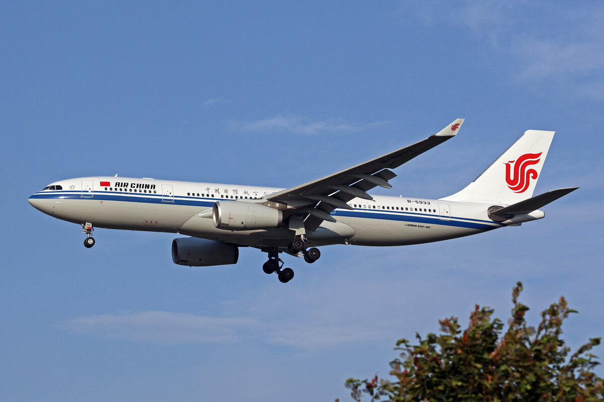 Air China, B-5933, Airbus A330-243, msn: 1471, 11.Juli 2023, MXP Milano Malpensa, Italy.