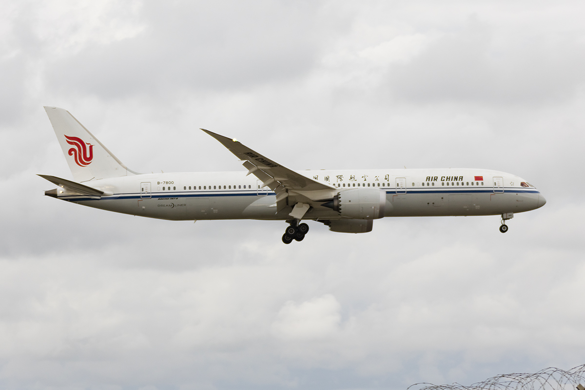 Air China, B-7800, Boeing, B787-9, 01.05.2017, FCO, Roma, Italy



