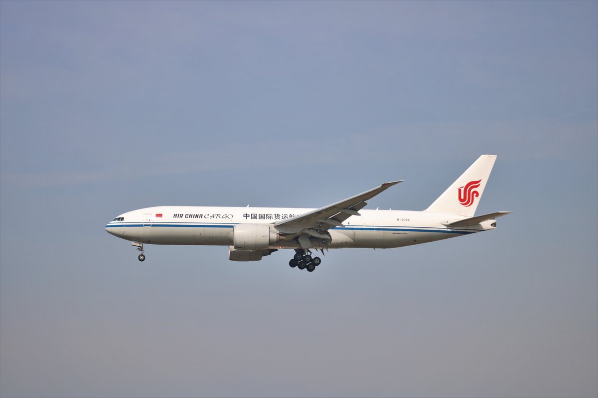 Air China Cargo Boeing 777 B-2094 am 23.03.19 in Frankfurt am Main Flughafen 