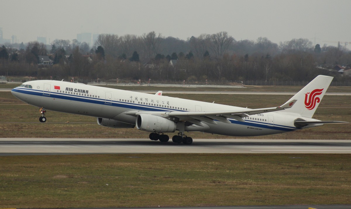 Air China,B-5913,(c/n 1509),Airbus A330-343E,19.03.2016,DUS-EDDL,Düsseldorf,Germany