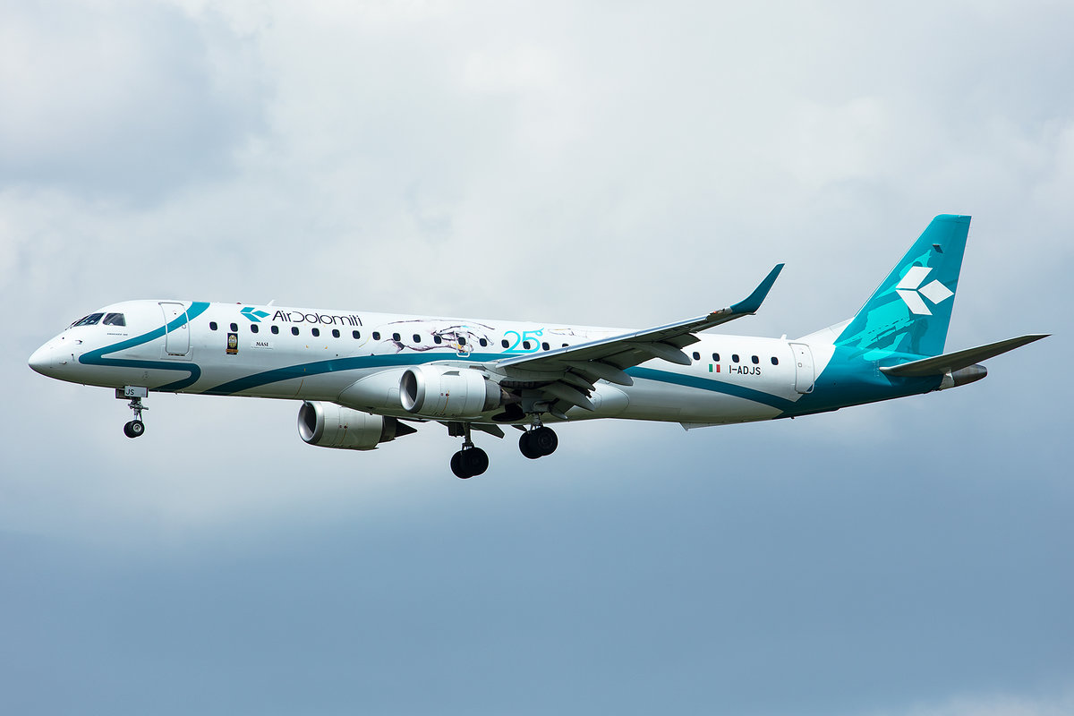 Air Dolomiti, I-ADJS, Embraer, ERJ-195LR, 02.05.2019, MUC, München, Germany


