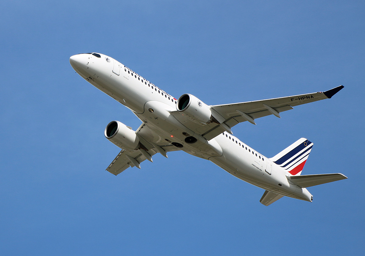 Air France, Airbus, A 220-300, F-HPNA, BER, 13.08.202