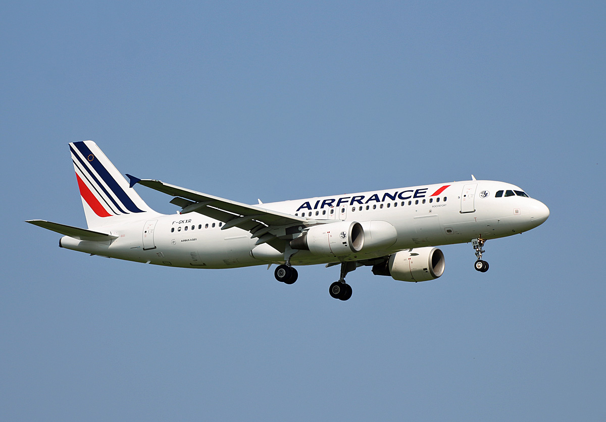 Air France, Airbus A 320-214, F-GKXR, BER, 24.07.2021