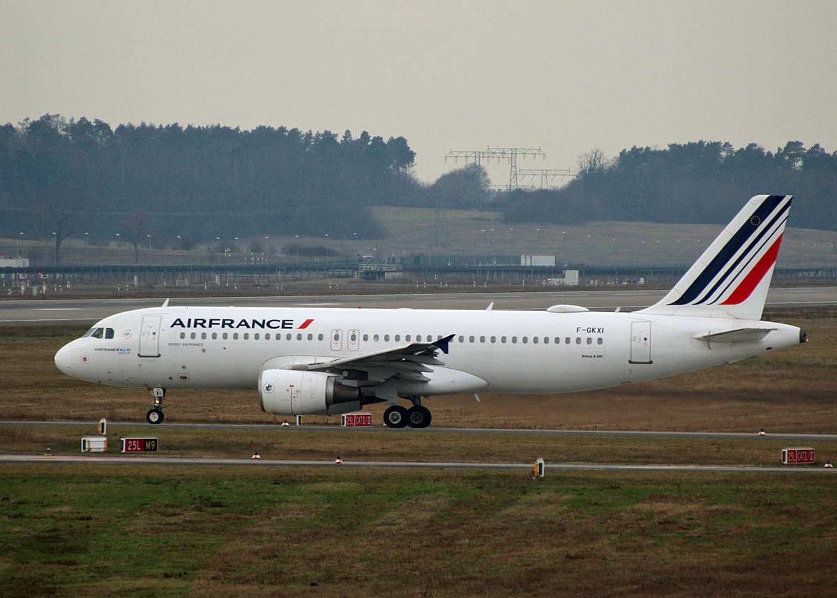 Air France, Airbus A 320-214, F-GKXI, BER, 16.02.2024