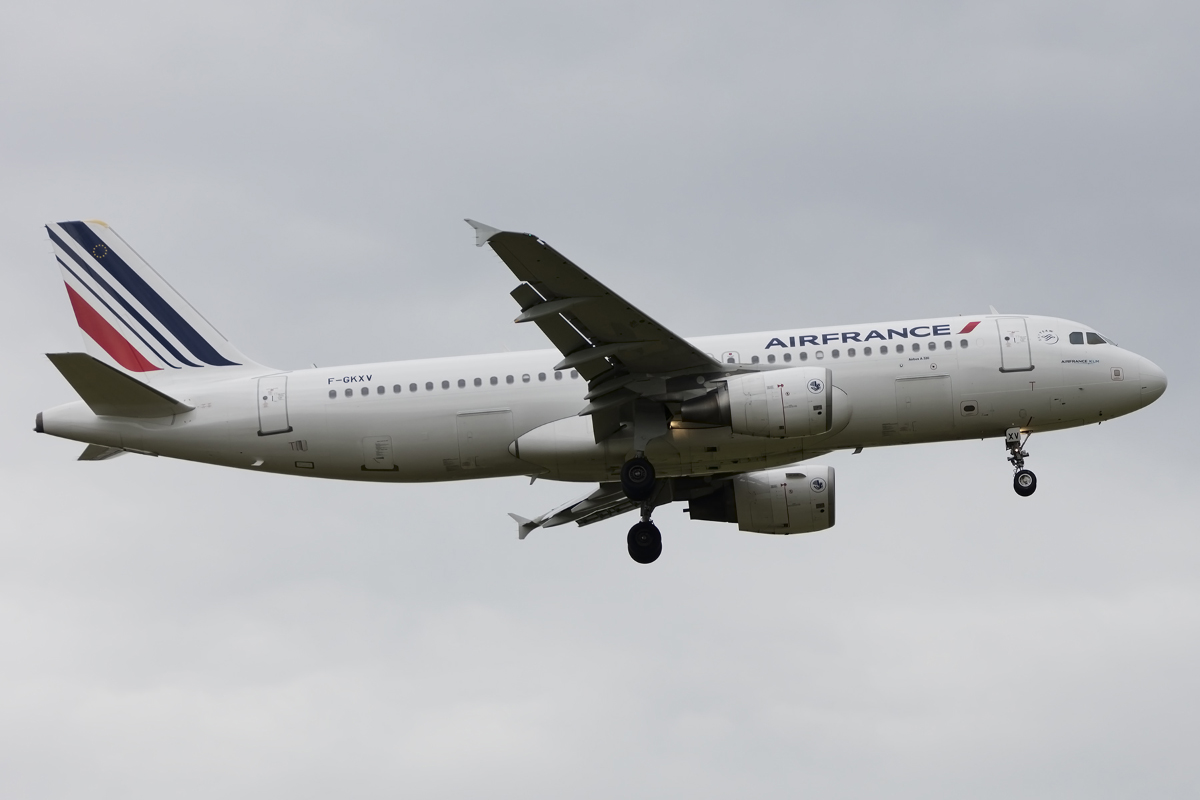 Air France, F-GKXV, Airbus, A320-214, 07.05.2016, CDG, Paris, France 



