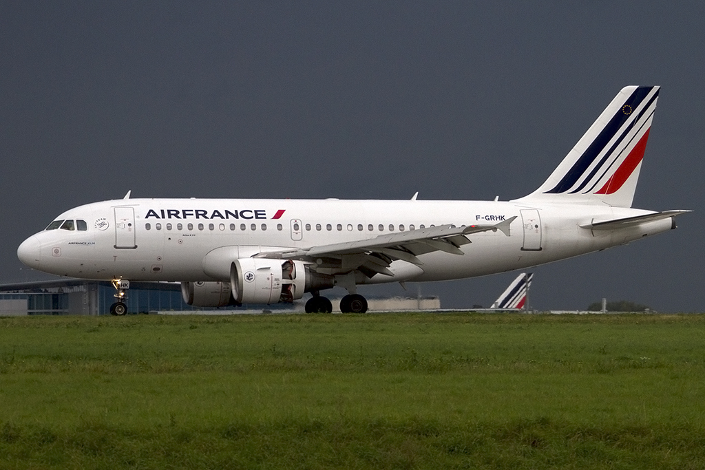 Air France, F-GRHK, Airbus, A319-111, 20.10.2013, CDG, Paris, France 



