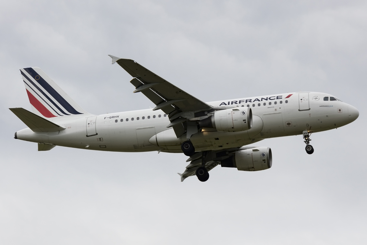Air France, F-GRHV, Airbus, A319-111, 07.05.2016, CDG, Paris, France 



