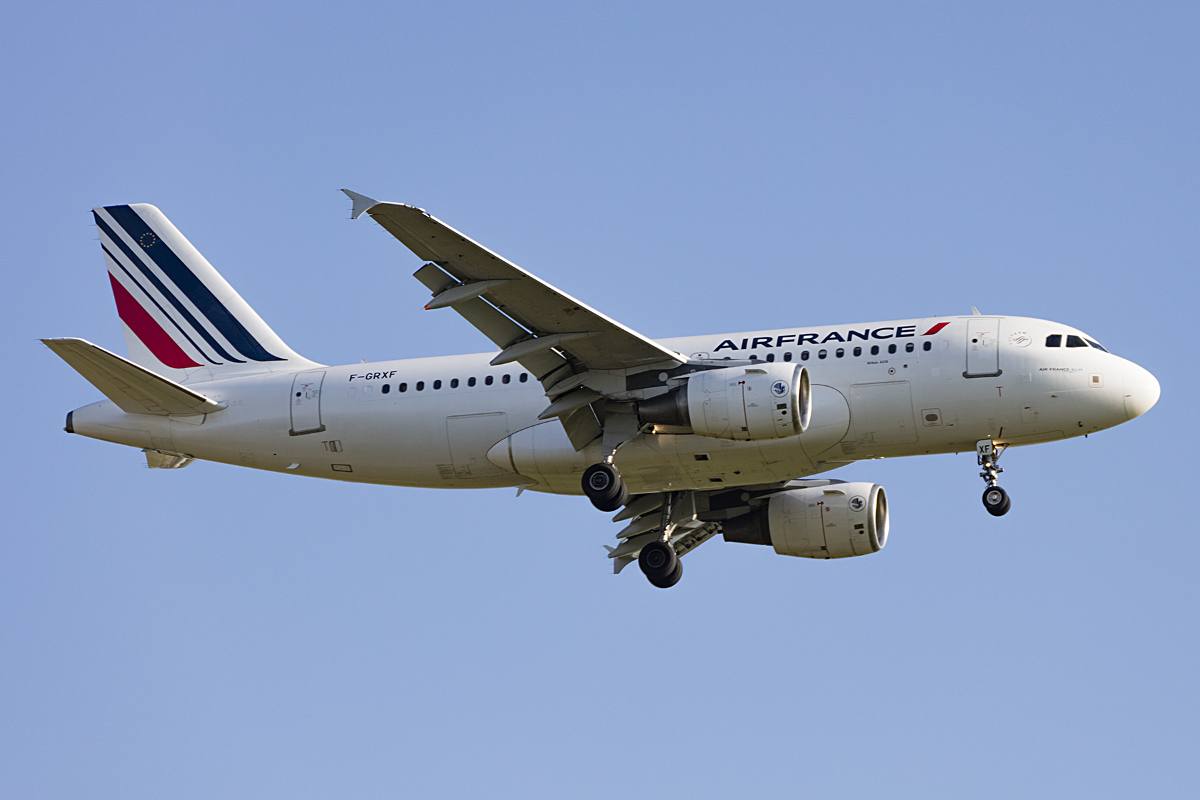 Air France, F-GRXF, Airbus, A319-111, 08.05.2016, CDG, Paris, France


