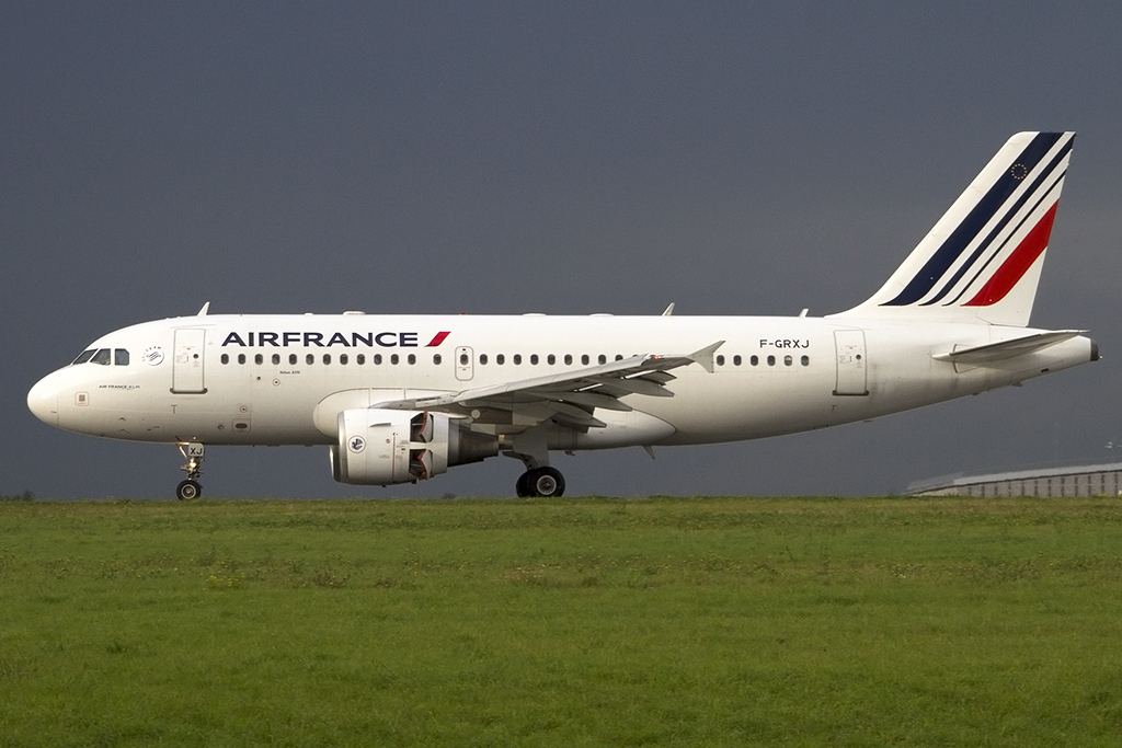 Air France, F-GRXJ, Airbus, A319-111, 20.10.2013, CDG, Paris, France 



