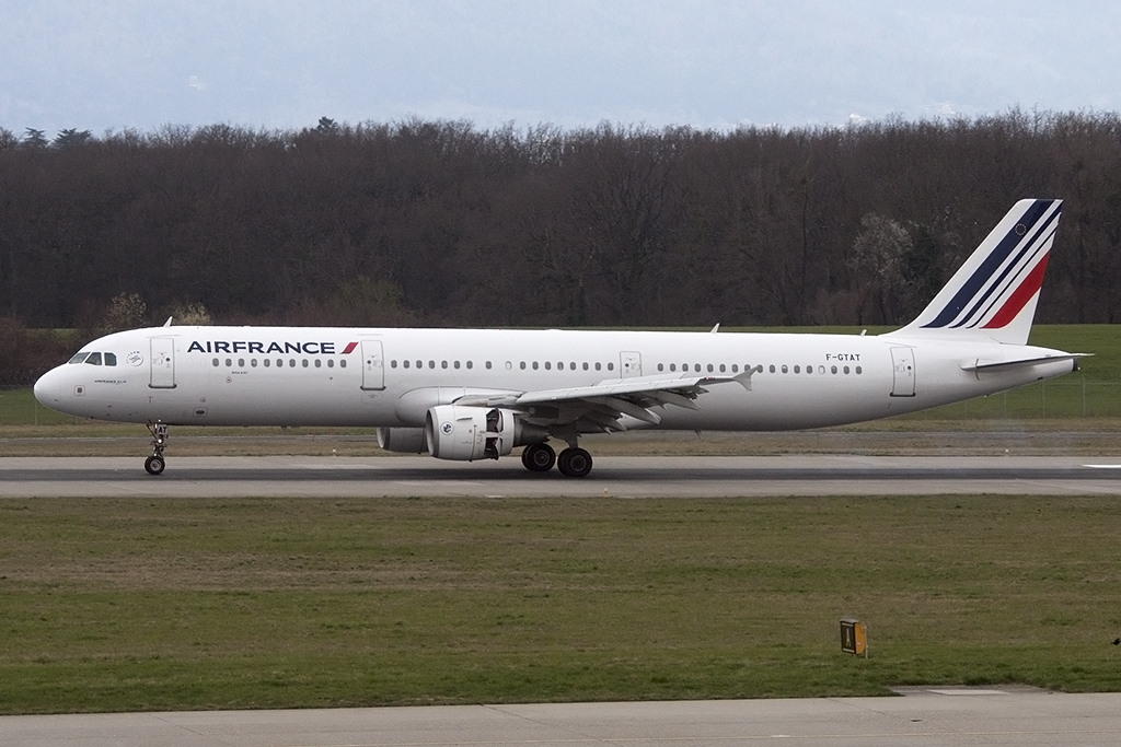 Air France, F-GTAT, Airbus, A321-211, 28.03.2015, GVA, Geneve, Switzerland



