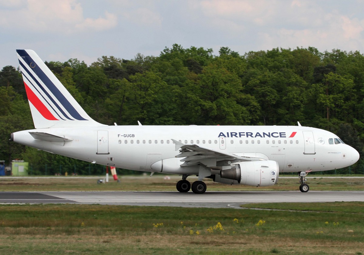 Air France, F-GUGB, Airbus, A 318-100, 23.04.2014, FRA-EDDF, Frankfurt, Germany