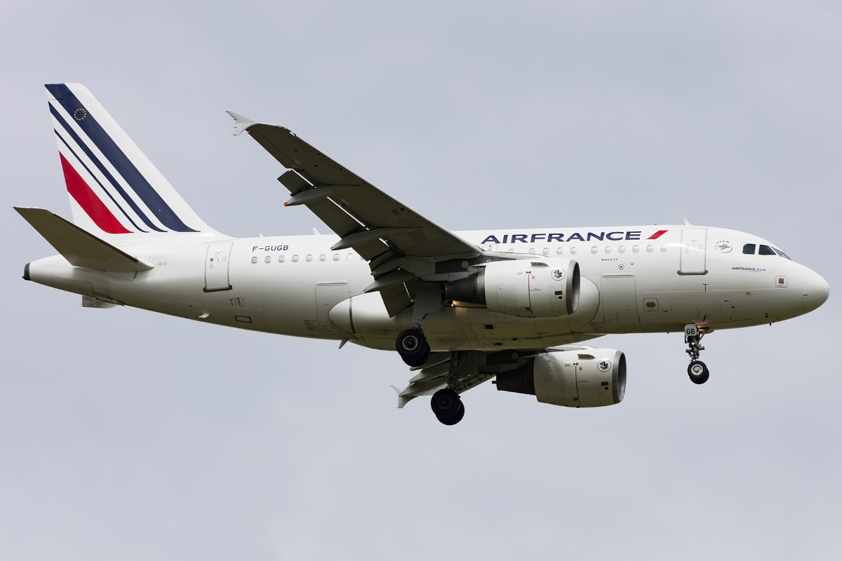 Air France, F-GUGB, Airbus, A318-111, 07.05.2016, CDG, Paris, France 


