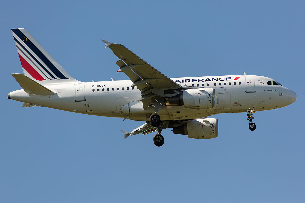 Air France, F-GUGK, Airbus, A318-111, 13.05.2019, CDG, Paris, France


