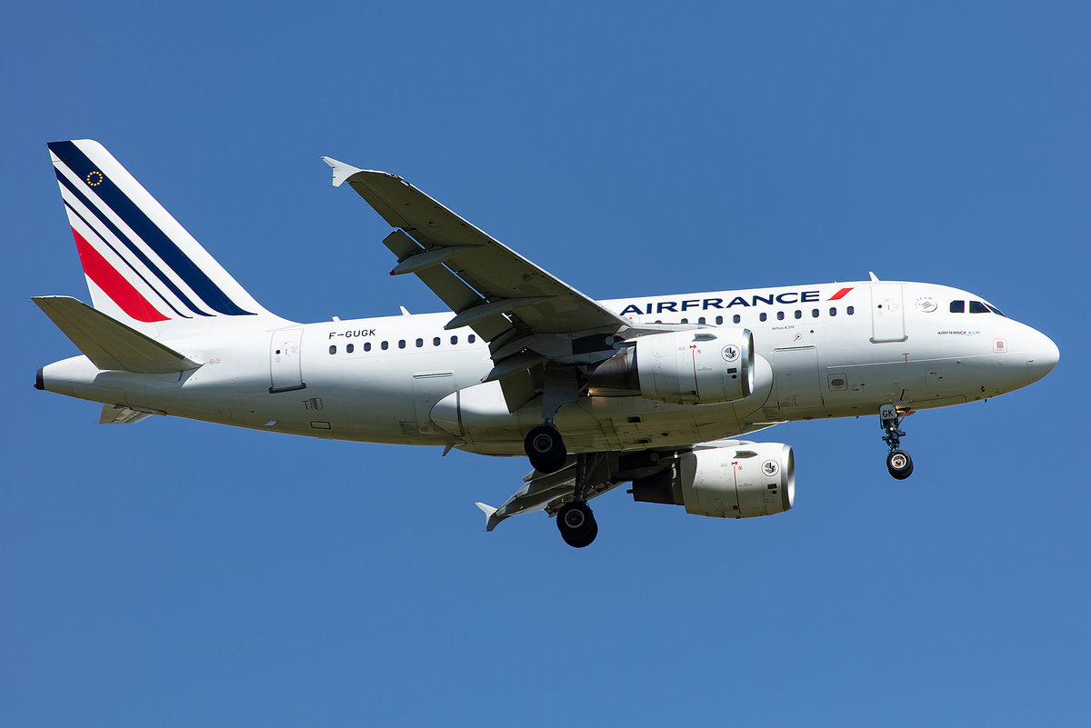 Air France, F-GUGK, Airbus, A318-111, 14.05.2019, CDG, Paris, France





