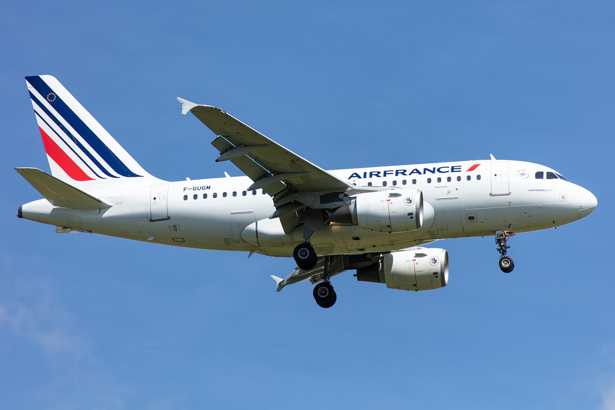 Air France, F-GUGM, Airbus, A318-111, 13.05.2019, CDG, Paris, France



