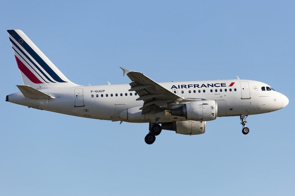 Air France, F-GUGP, Airbus, A318-111, 20.09.2015, BCN, Barcelona, Spain 



