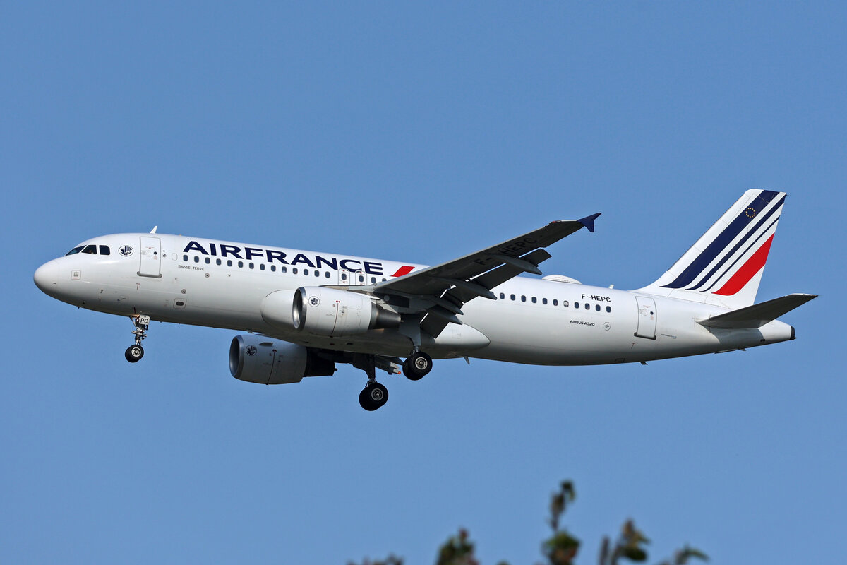 Air France, F-HEPC, Airbus A320-214, msn: 4267,  Basse-Terre , 11.Juli 2023, MXP Milano Malpensa, Italy.