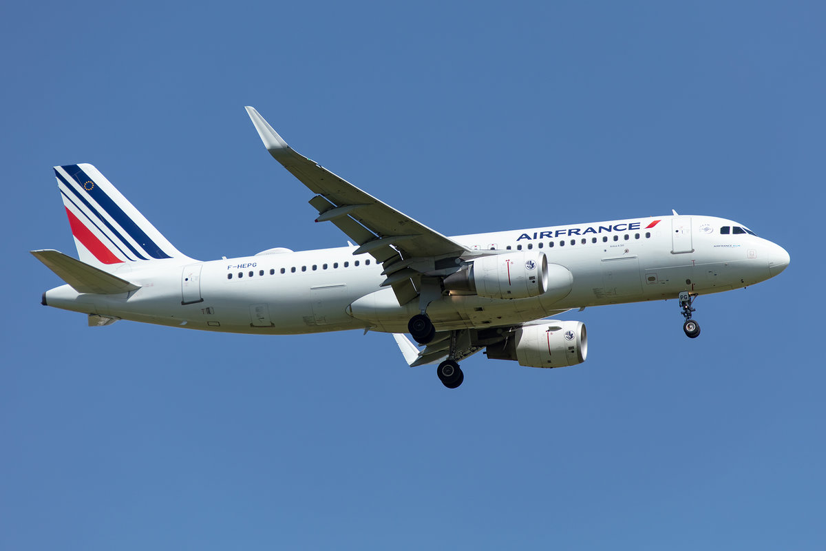 Air France, F-HEPG, Airbus, A320-214, 13.05.2019, CDG, Paris, France


