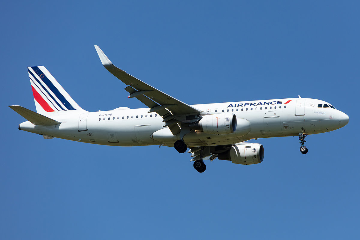 Air France, F-HEPG, Airbus, A320-214, 14.05.2019, CDG, Paris, France



