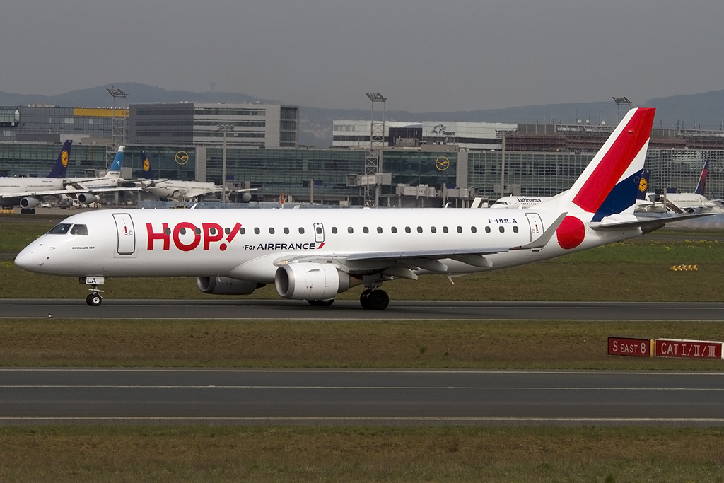 Air France - HOP!, F-HBLA, Embraer, ERJ-190, 02.05.2015, FRA, Frankfurt, Germany 




