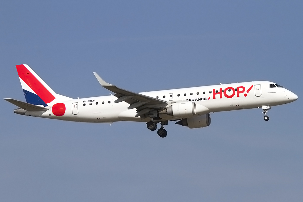 Air France - HOP!, F-HBLF, Embraer, ERJ-190, 09.03.2014, ZRH, Zürich, Switzerland 



