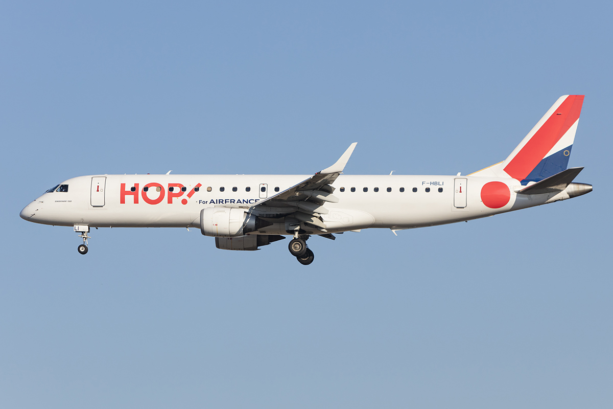 Air France - hop!, F-HBLI, Embraer, ERJ-190, 14.10.2018, FRA, Frankfurt, Germany 



