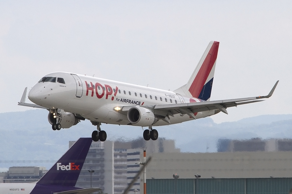 Air France - HOP!, F-HBXF, Embraer, ERJ-170, 30.05.2015, BSL, Basel, Switzerland 





