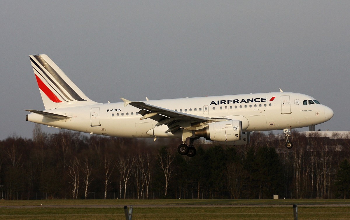 Air France,F-GRHK,(c/n1190),Airbus A319-111,18.03.2015,HAM-EDDH,Hamburg,Germany
