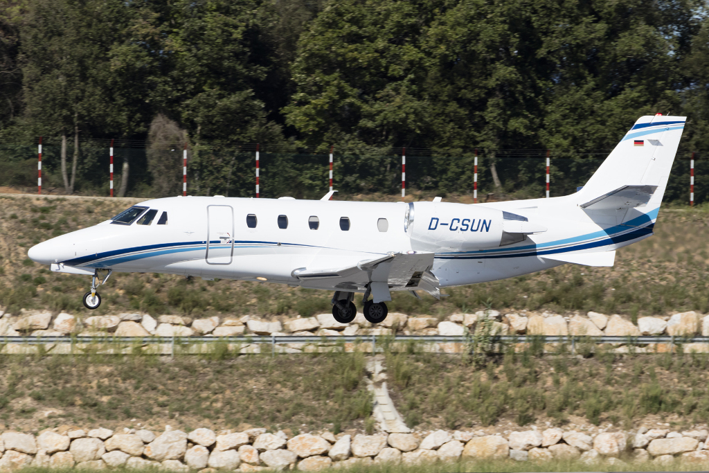 Air Hamburg, D-CSUN, Cessna, 560XL Citation-XLS+_, 18.09.2015, GRO, Girona, Spain 



