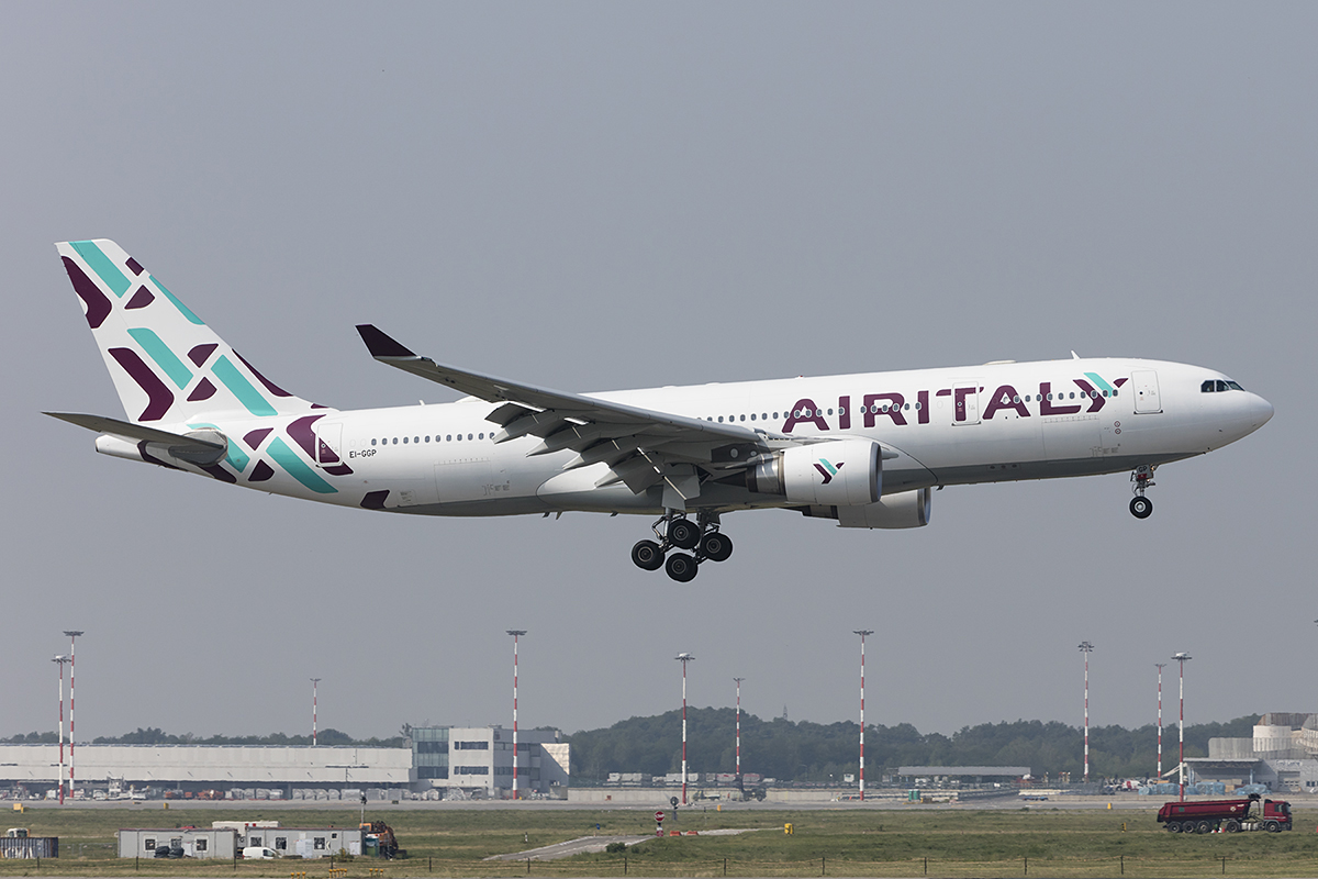 Air Italy, EI-GGP, Airbus, A330-203, 06.09.2018, MXP, Mailand, Italy 



