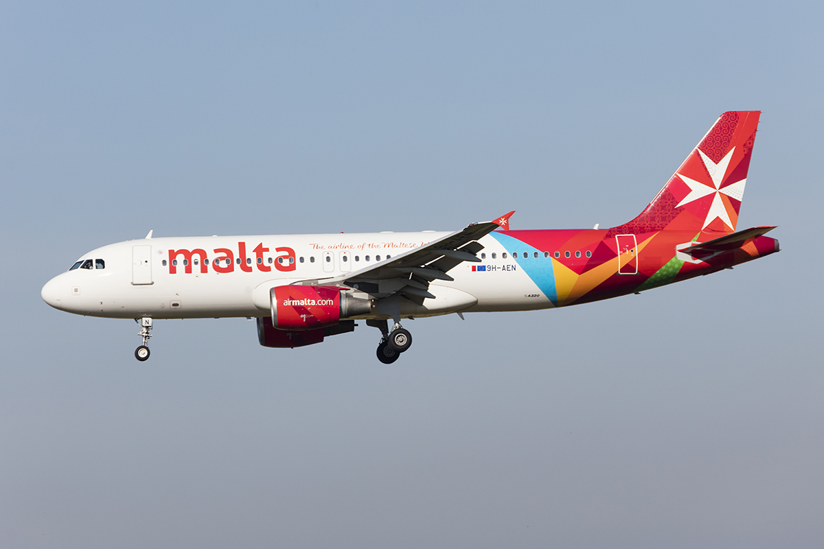 Air Malta, 9H-AEN, Airbus, A320-214, 01.05.2017, FCO, Roma, Italy


