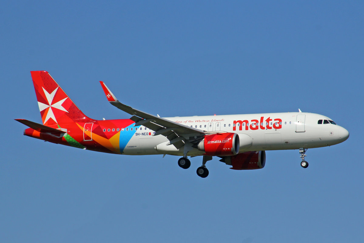 Air Malta, 9H-NEO, Airbus A320-251N, msn: 7875, 21.August 2020, ZRH Zürich, Switzerland.