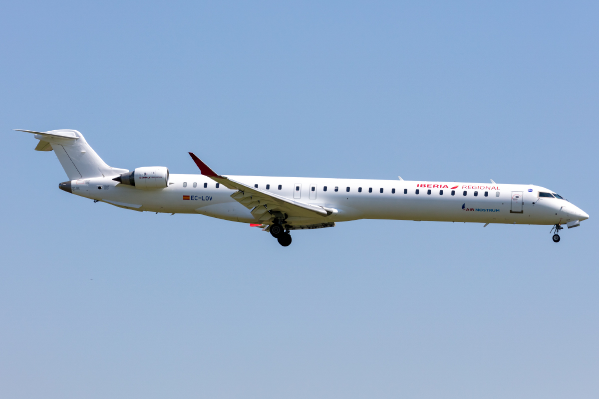 Air Nostrum, EC-LOV, Bombardier, CRJ-1000, 28.04.2022, ZRH, Zürich, Switzerland