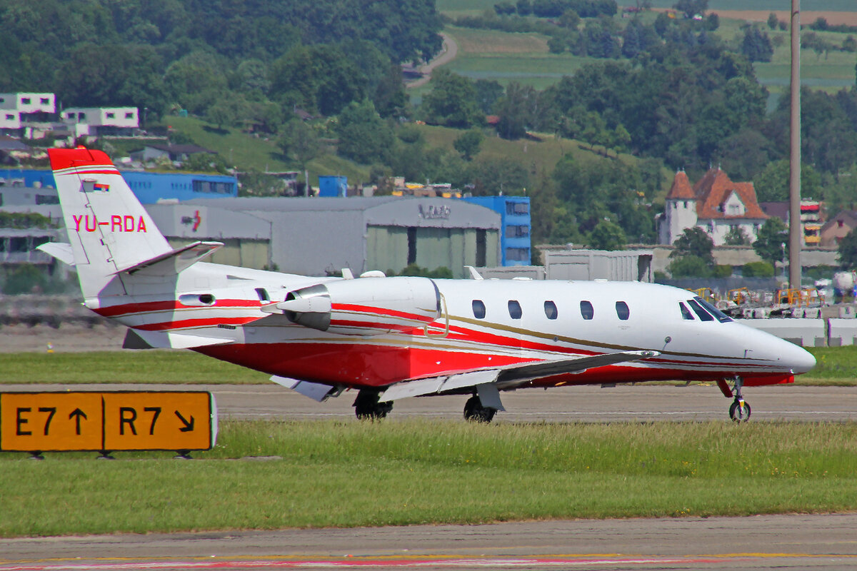 Air Pink, YU-RDA, Cessna 560XL Citation XLS, msn: 560-6199, 21.Mai 2022, ZRH Zürich, Switzerland.