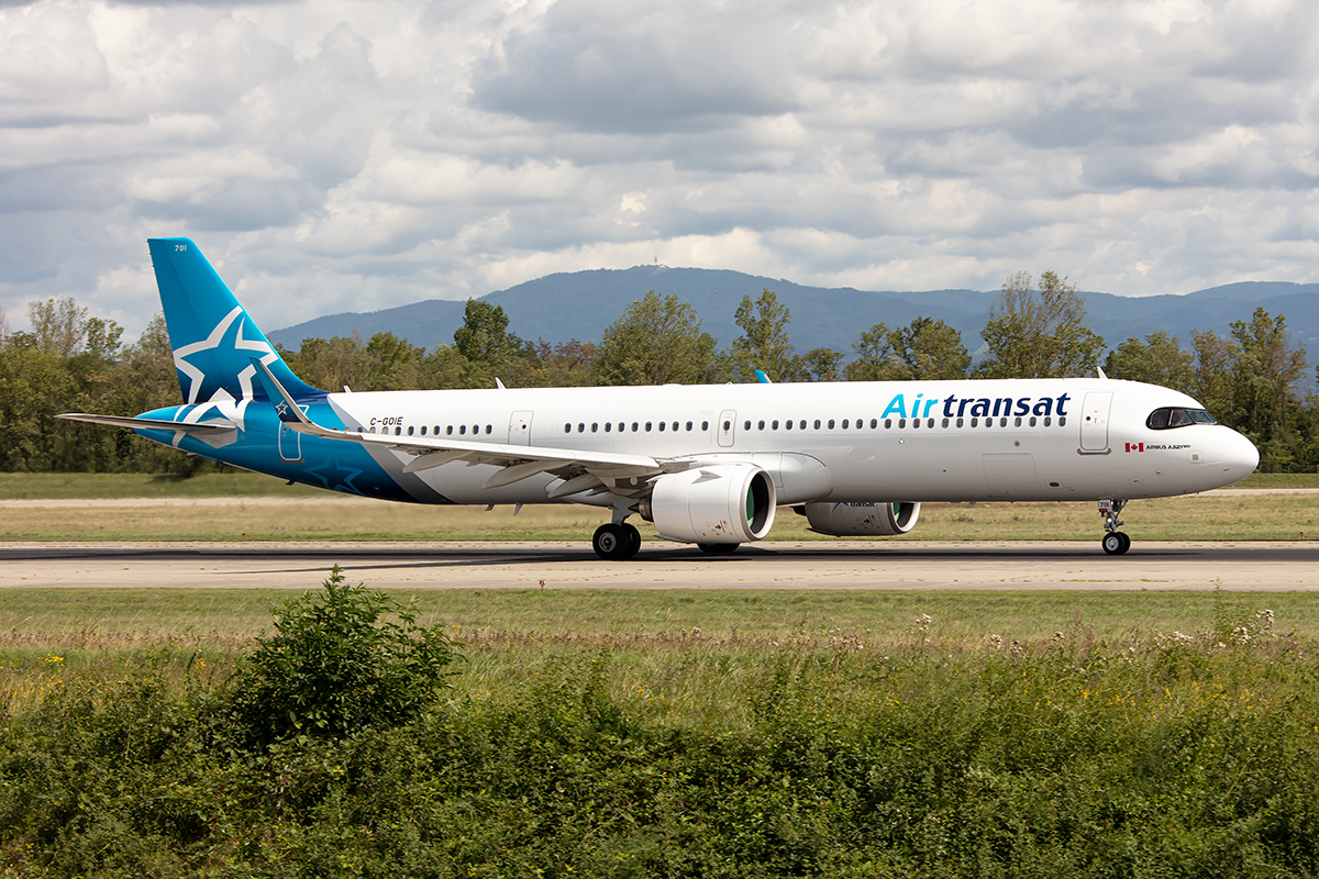 Air Transat, C-GOIE, Airbus, A321-271NX, 13.08.2019, BSL, Basel, Switzerland


