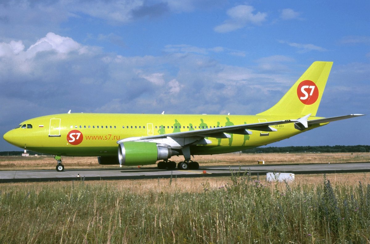 Airbus A310-231 - S7 SBI S7 Airlines - 430 - VP-BSY - 1997 - DUS