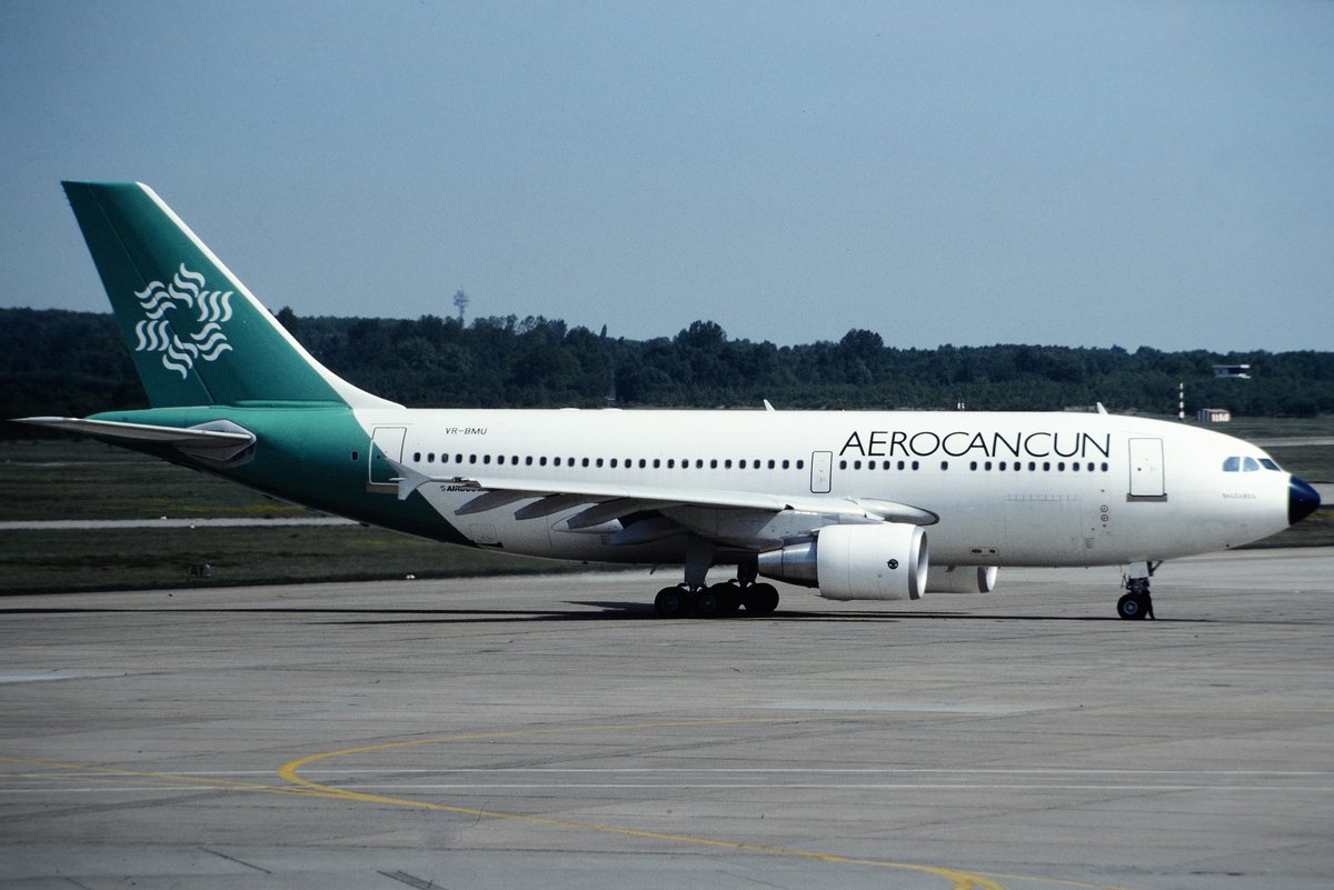 Airbus A310-324 - ACU Aerocancun - 594 - VR-BMU - 02.10.1993 - CGN