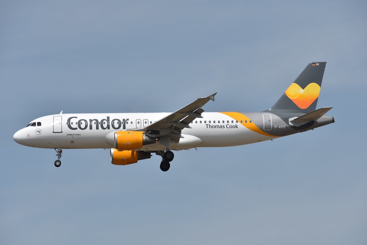 Airbus A320-212 - DE CFG Condor - 809 - D-AICC - 22.07.2019 - FRA
