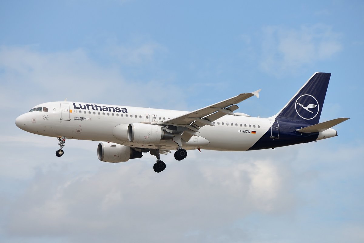 Airbus A320-214 - LH DLH Lufthansa 'Sindelfingen' - 4324 - D-AIZG - 11.08.2019 - FRA