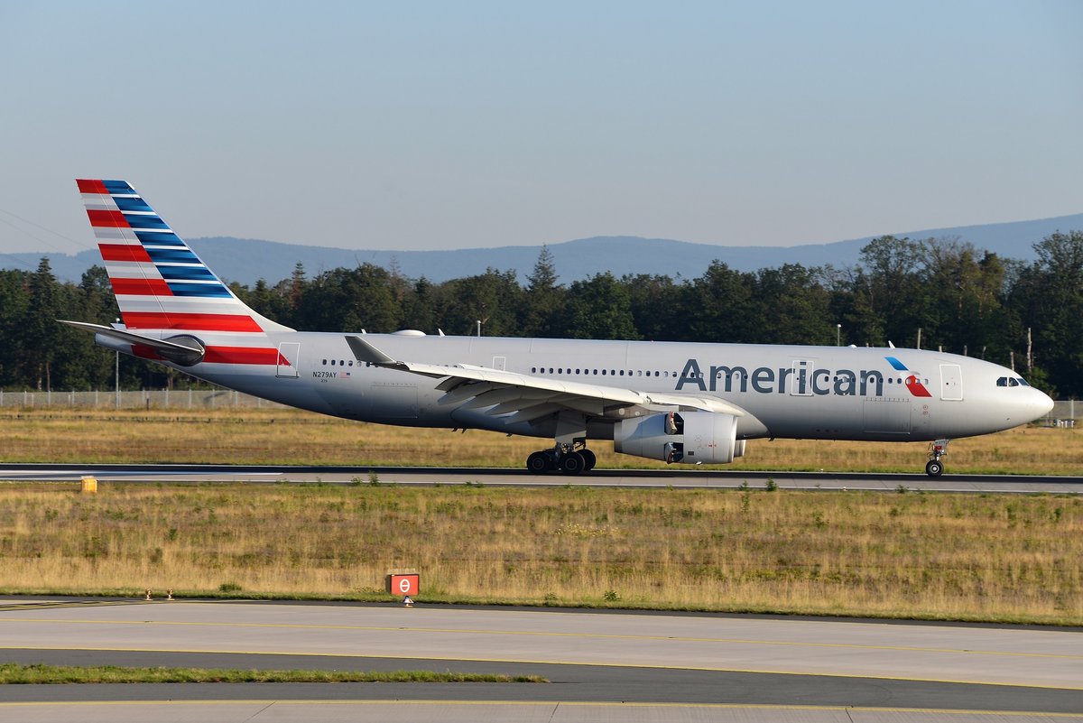 Airbus A330-243 - AA AAL American Airlines - 1011 - N279AY - 23.08.2019 - FRA