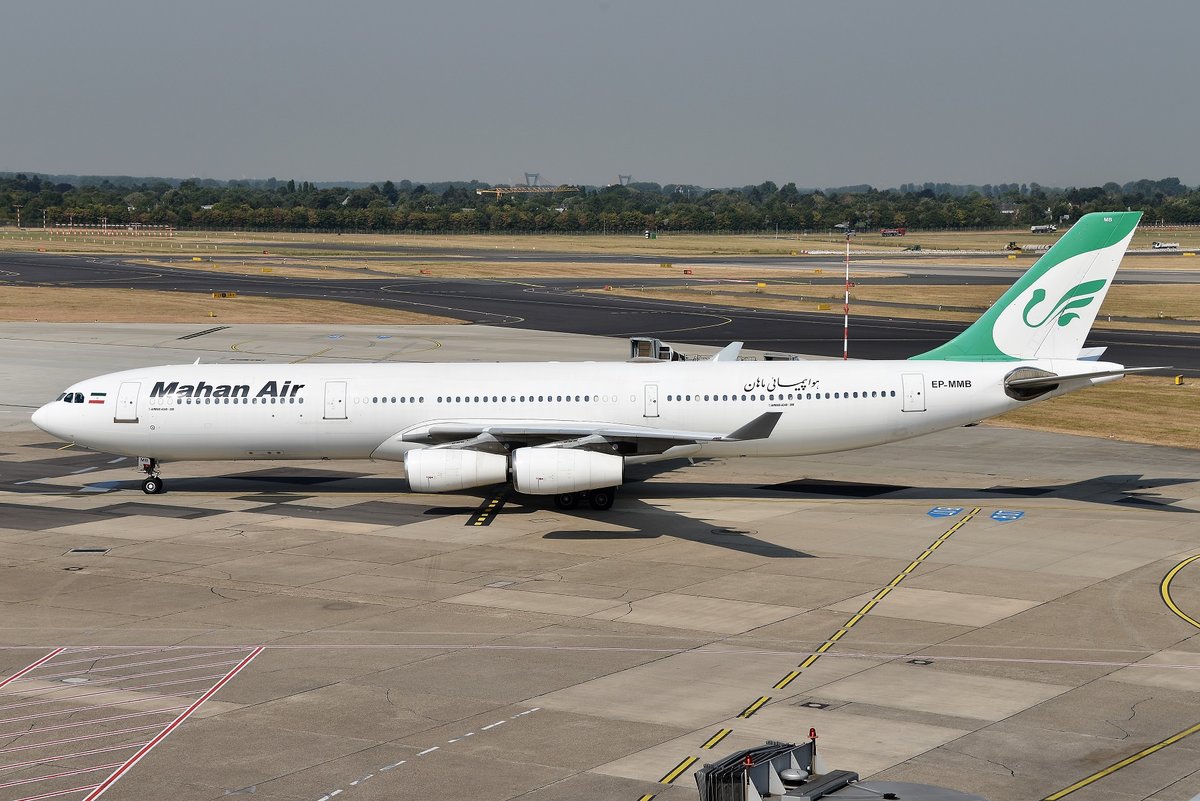 Airbus A340-311 - W5 IRM Mahan Airlines - 56 - EP-MMB - 20.07.2018 - DUS