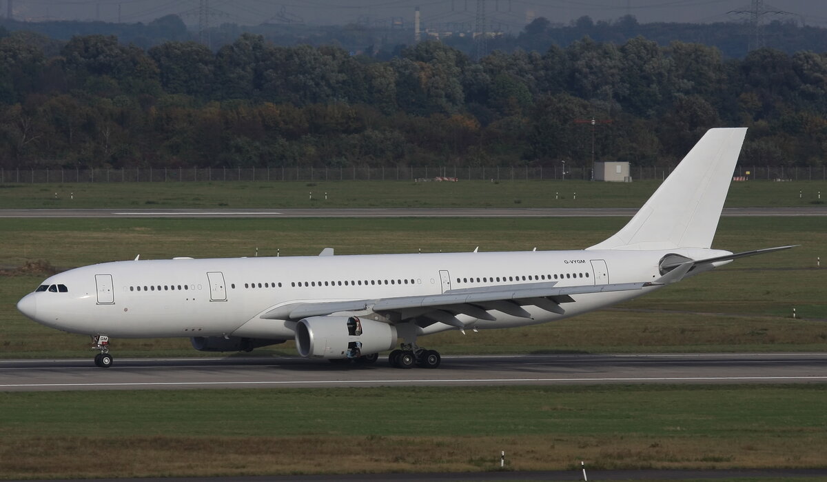AirTanker, Airbus A330-243, G-VYGM, Dusseldorf International Airport(DUS), 18.10.2021 