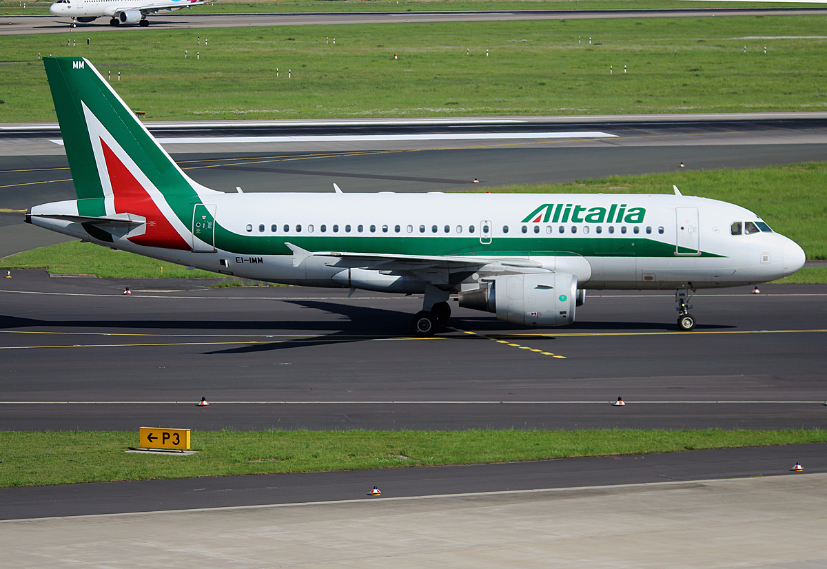 Alitalia, Airbus A 319-111, EI-IMM, DUS, 17.05.2017