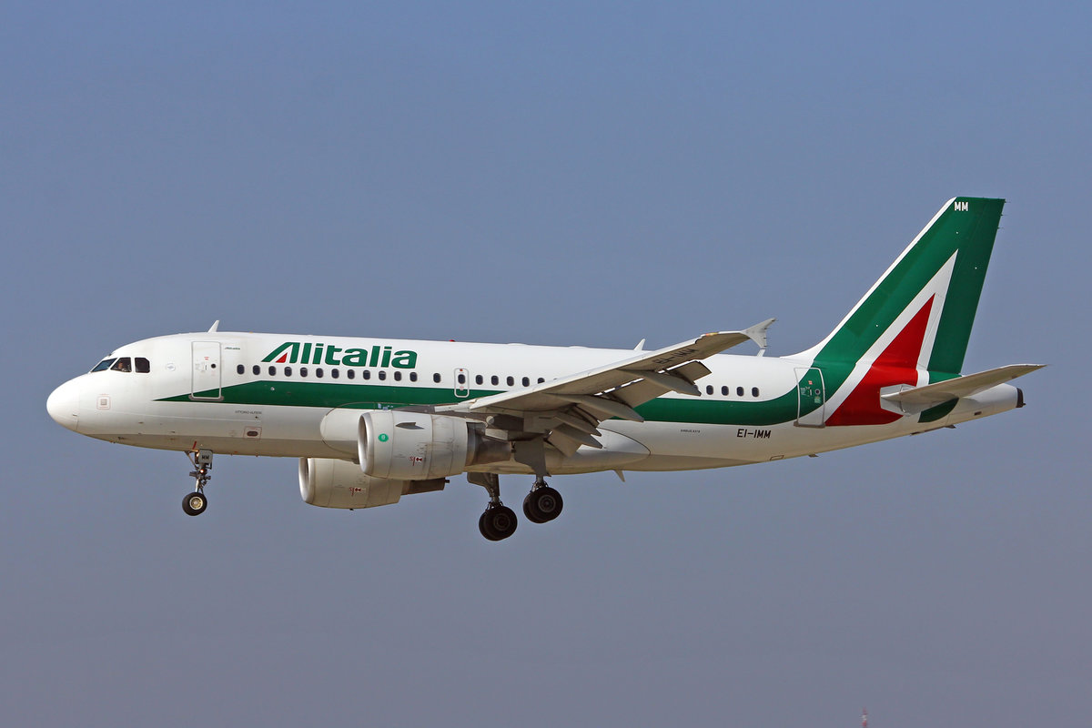 Alitalia, EI-IMM, Airbus A319-111, msn: 4759,  Vittorio Alfieri , 05.September 2018, ZRH Zürich, Switzerland.