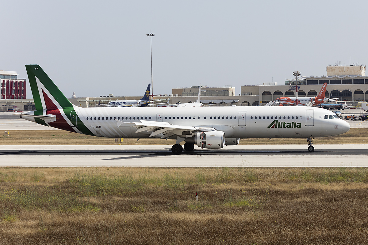 Alitalia, EI-IXH, Airbus, A321-112, 03.06.2018, MLA, Malta, Malta 



