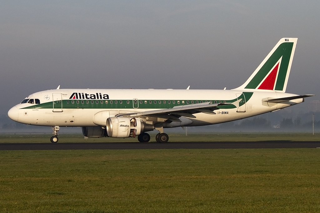 Alitalia, I-BIMA, Airbus, A319-112, 07.10.2013, AMS, Amsterdam, Netherlands



