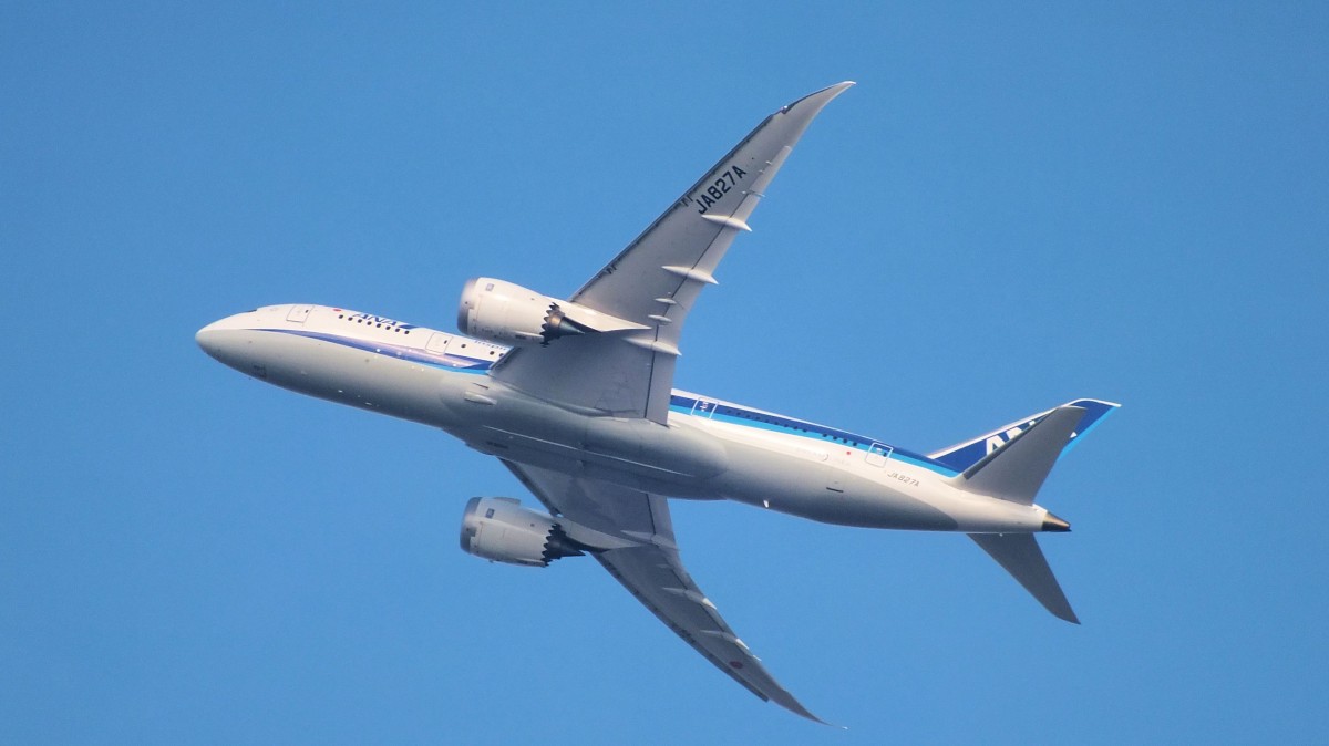 All Nippon Airways(ANA)Boeing 787-8(JA827A)in FRA Frankfurt (Rhein-Main),am 19.02.2015