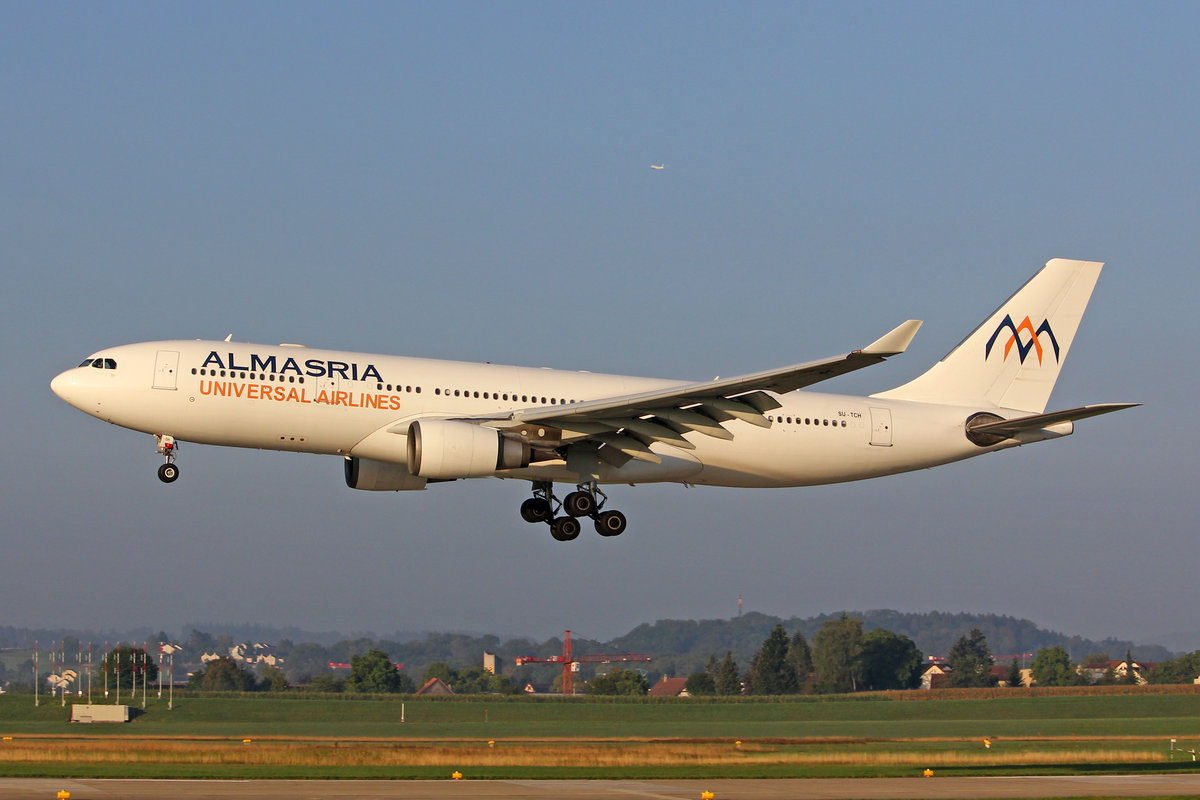 Almasria Univeral Airlines, SU-TCH, Airbus A330-203, msn: 661, 05.September 2018, ZRH Zürich, Switzerland.